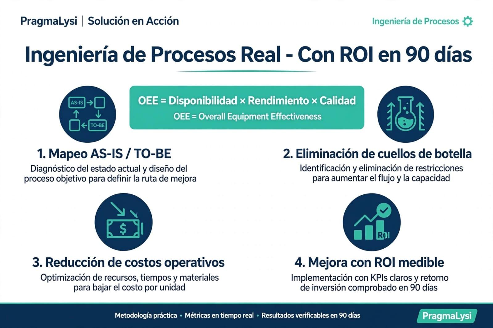 Ingenieria de Procesos con OEE PragmaLysi